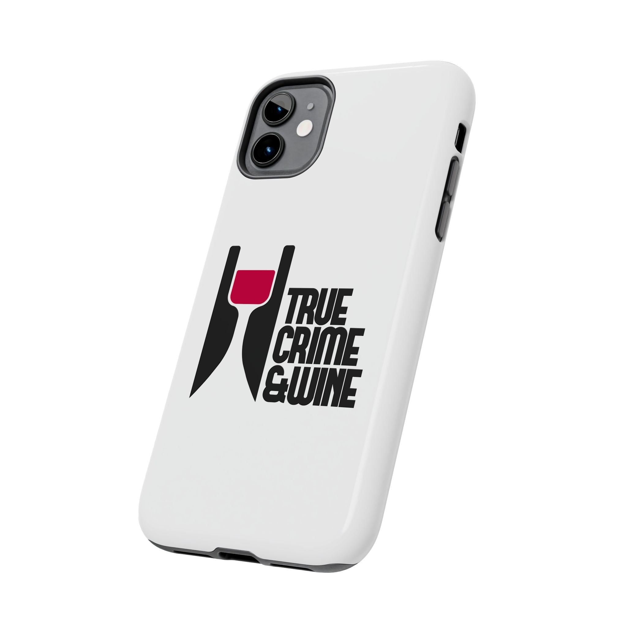True Crime & Wine Tough Phone Case, Durable Smartphone Cover, Gift for True Crime Lovers, Protective Phone Accessory, Unique Design [...]