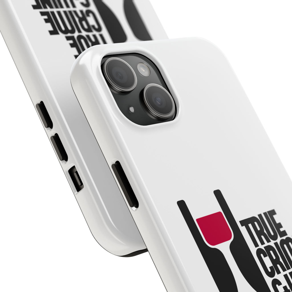 True Crime & Wine Tough Phone Case, Durable Smartphone Cover, Gift for True Crime Lovers, Protective Phone Accessory, Unique Design [...]