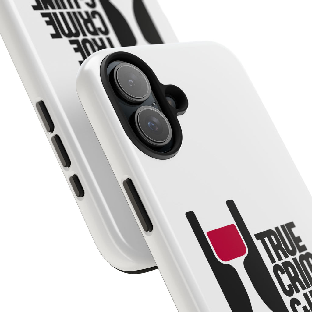 True Crime & Wine Tough Phone Case, Durable Smartphone Cover, Gift for True Crime Lovers, Protective Phone Accessory, Unique Design [...]