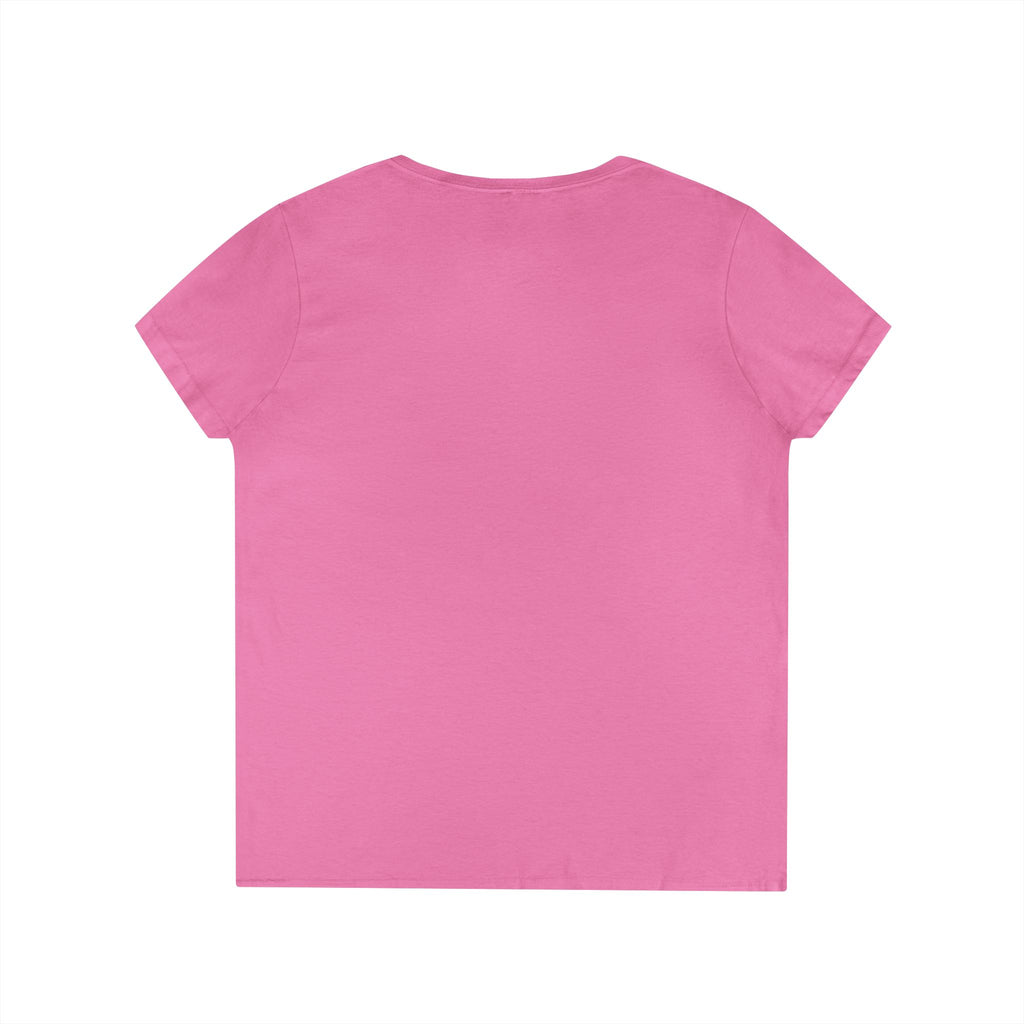True Crime & Wine Ladies' V-Neck T-Shirt | Perfect for Book Clubs, Wine Nights, Casual Wear, Gifts for Fans, Everyday Comfort