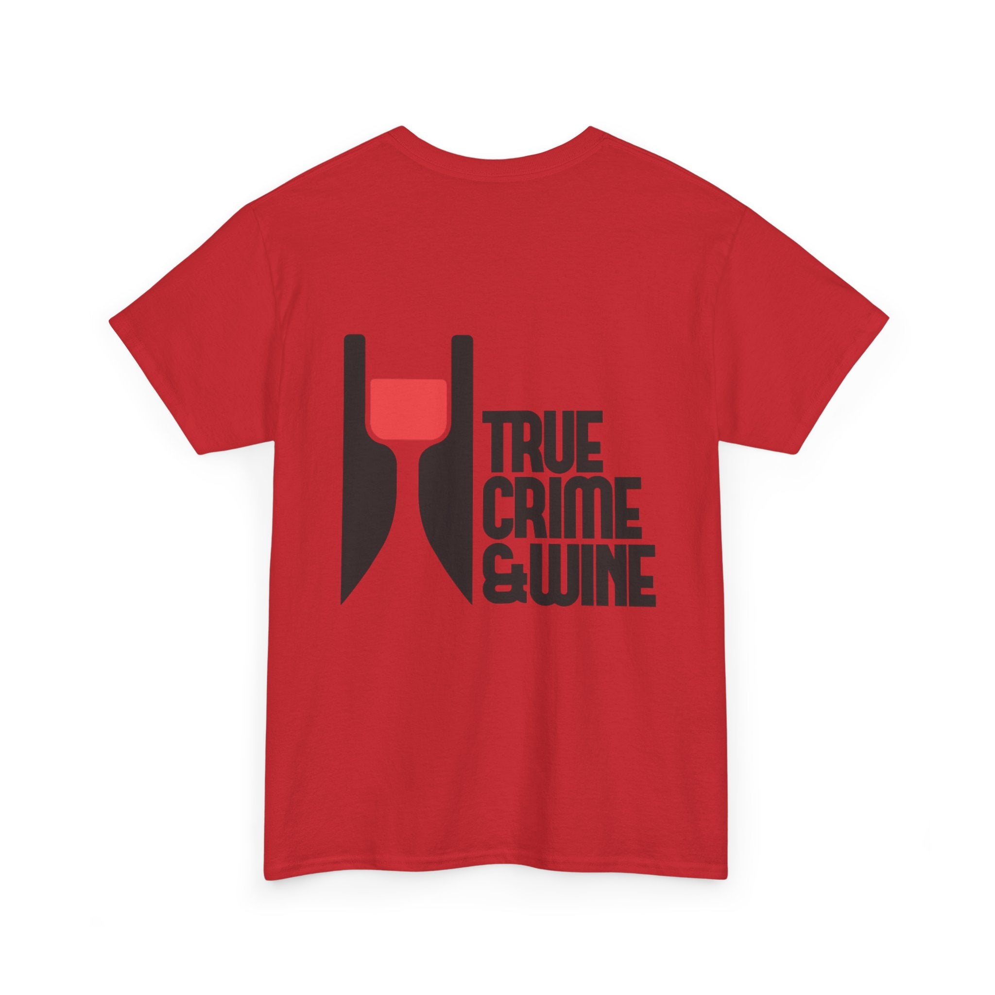 True Crime & Wine Unisex Cotton Tee, Funny Graphic Shirt for True Crime Lovers, Wine Enthusiast Gift, Casual Tee for Everyday Wear, [...]