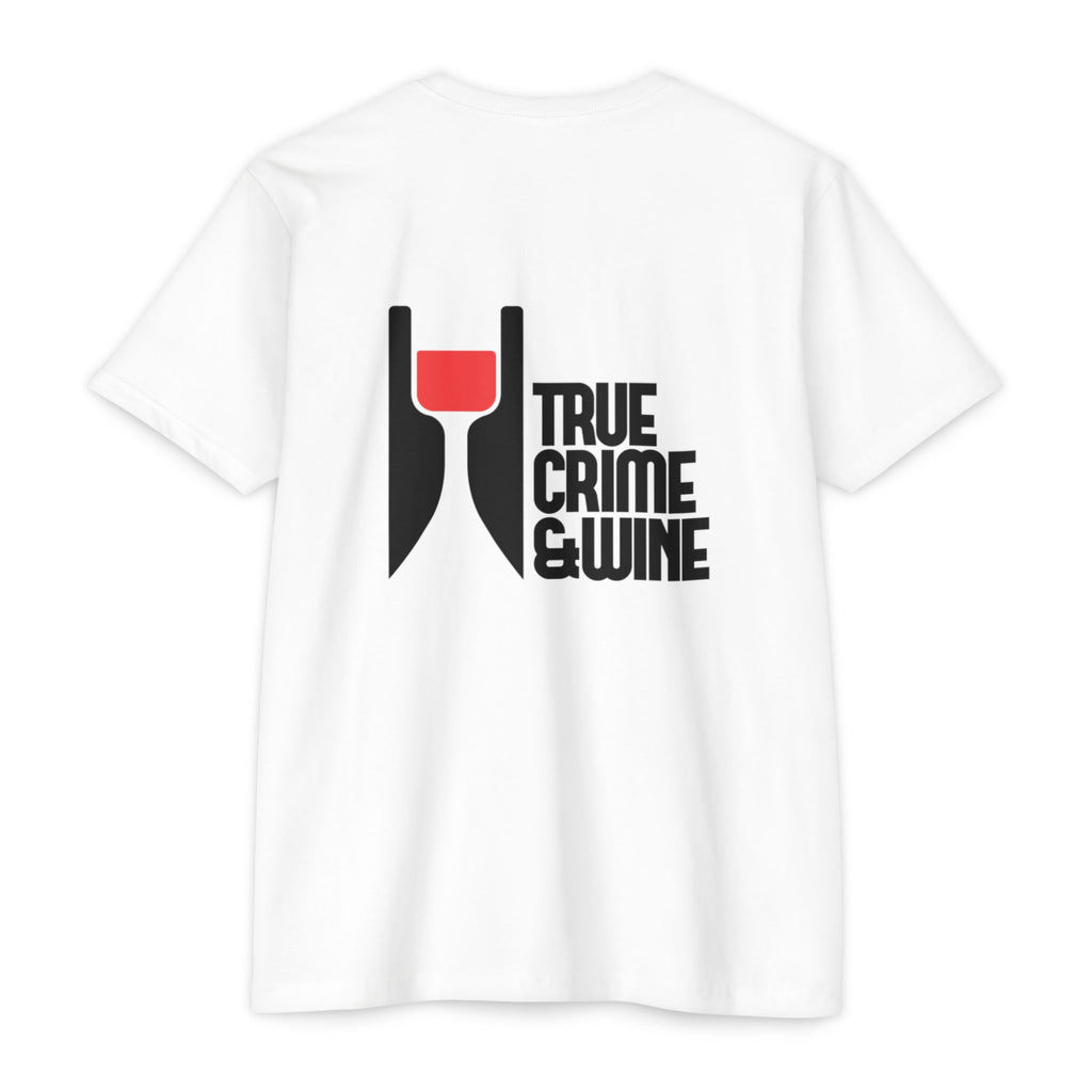 True Crime & Wine Unisex CVC Jersey T-Shirt