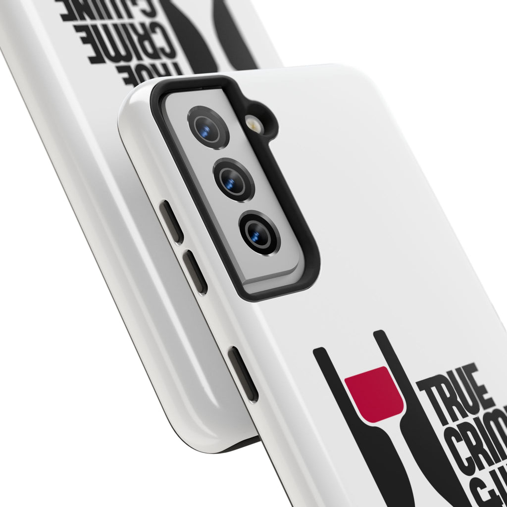 True Crime & Wine Tough Phone Case, Durable Smartphone Cover, Gift for True Crime Lovers, Protective Phone Accessory, Unique Design [...]