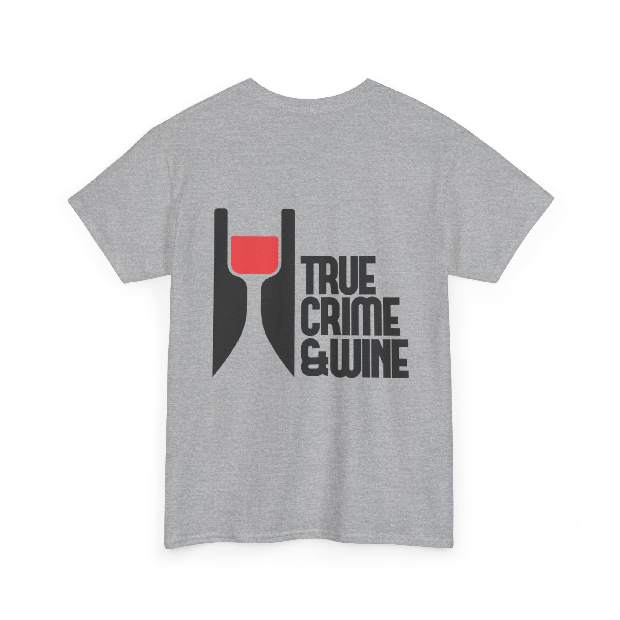 True Crime & Wine Unisex Cotton Tee, Funny Graphic Shirt for True Crime Lovers, Wine Enthusiast Gift, Casual Tee for Everyday Wear, [...]