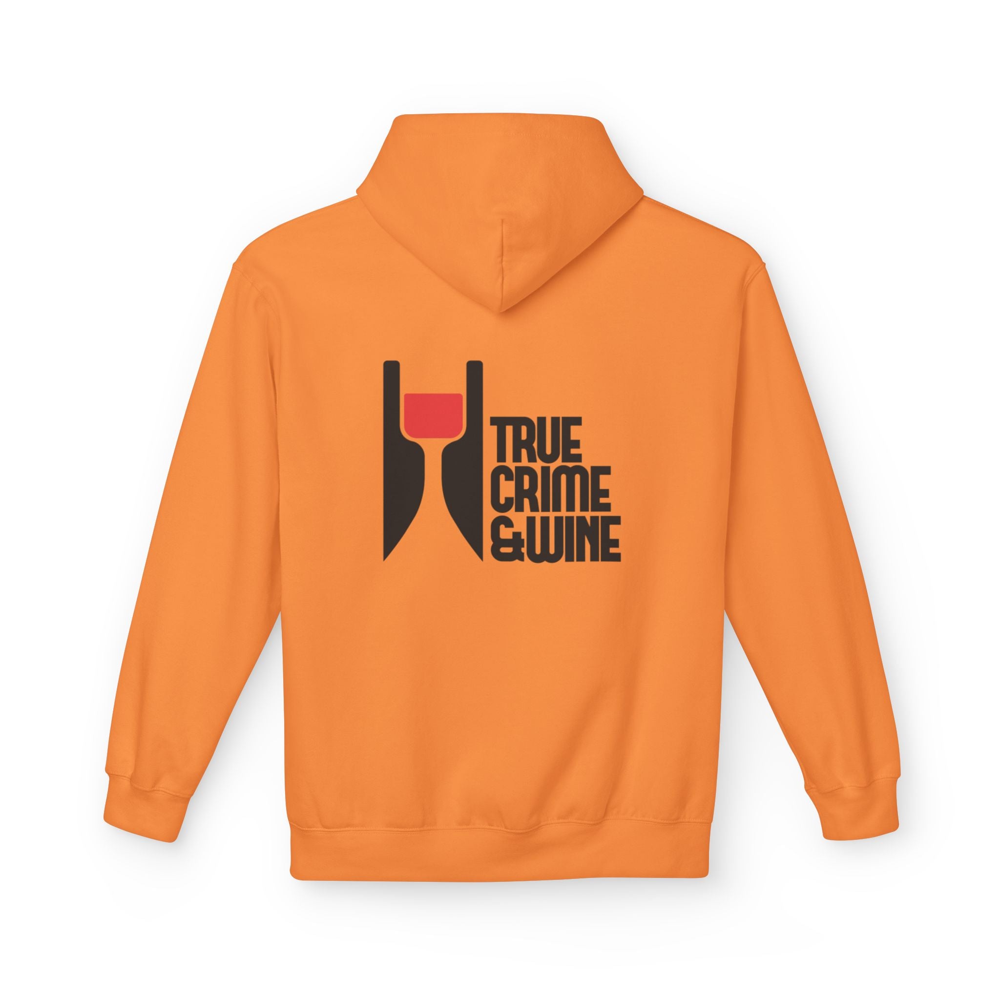 True Crime & Wine Hoodie - Cozy Unisex Fleece Sweatshirt for Wine Lovers, Perfect Gift for True Crime Fans, Casual Wear, Wine Night, [...]