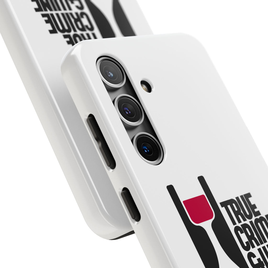 True Crime & Wine Tough Phone Case, Durable Smartphone Cover, Gift for True Crime Lovers, Protective Phone Accessory, Unique Design [...]