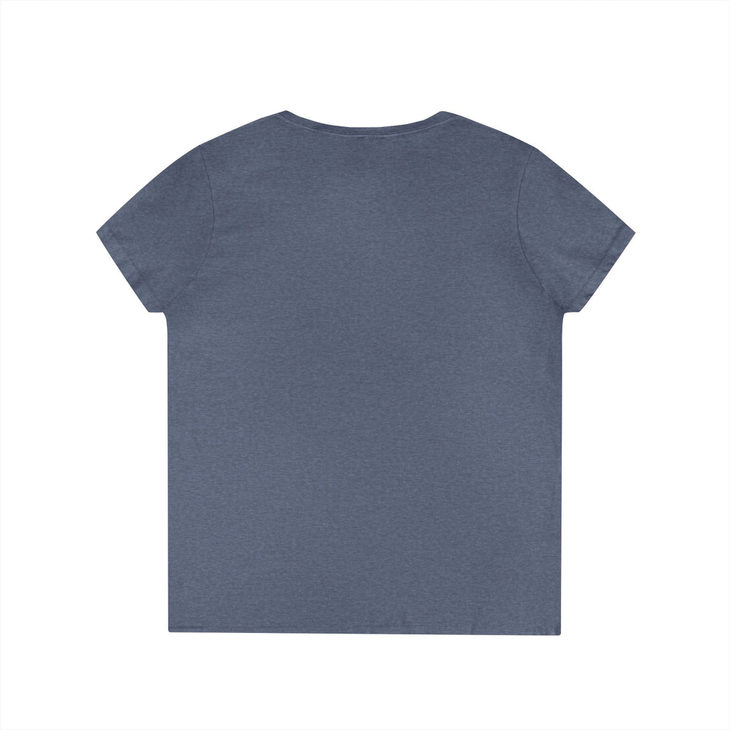 True Crime & Wine Ladies' V-Neck T-Shirt | Perfect for Book Clubs, Wine Nights, Casual Wear, Gifts for Fans, Everyday Comfort