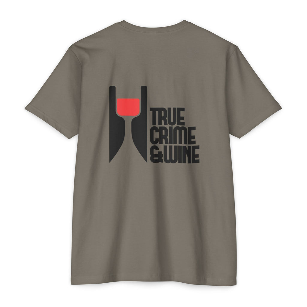 True Crime & Wine Unisex CVC Jersey T-Shirt
