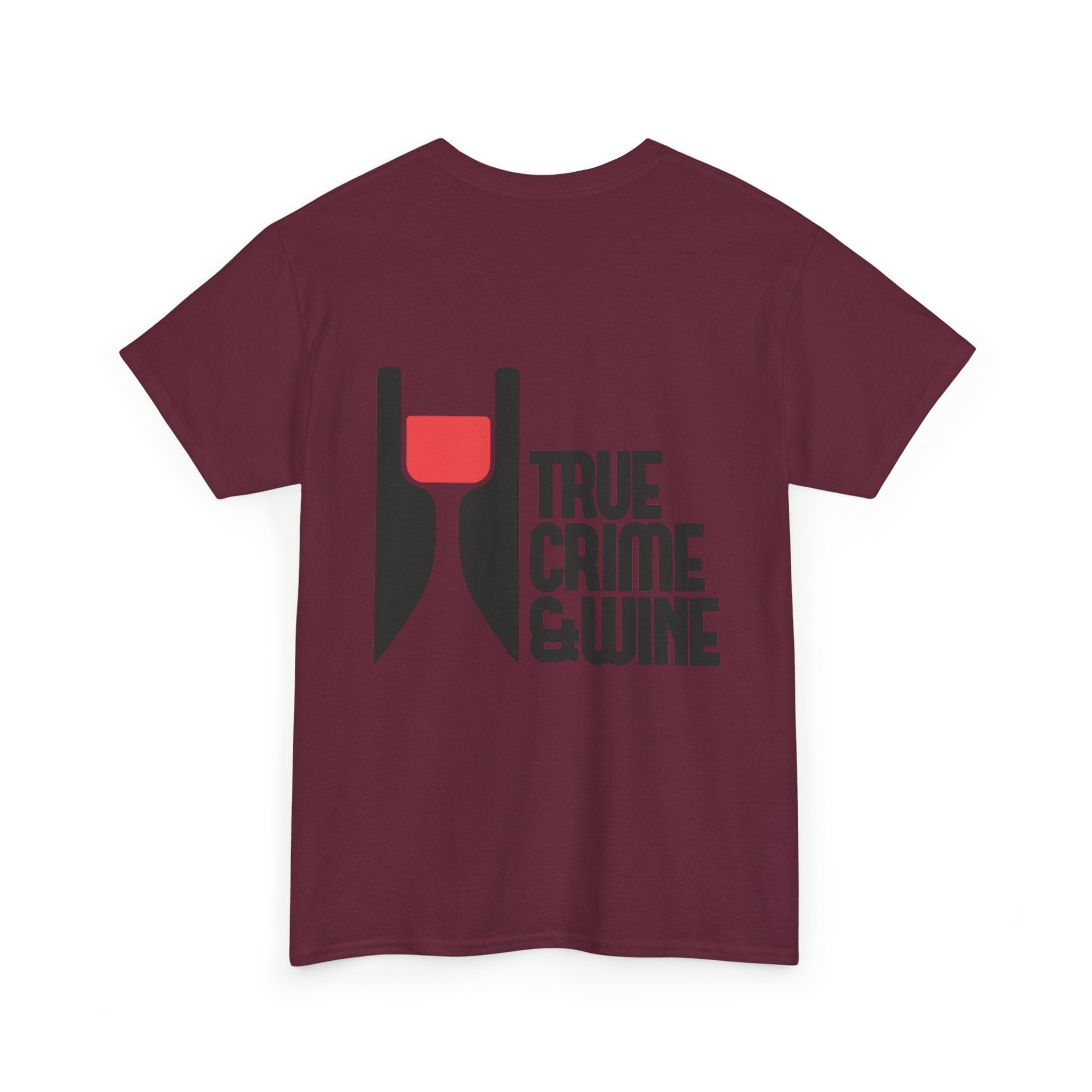 True Crime & Wine Unisex Cotton Tee, Funny Graphic Shirt for True Crime Lovers, Wine Enthusiast Gift, Casual Tee for Everyday Wear, [...]
