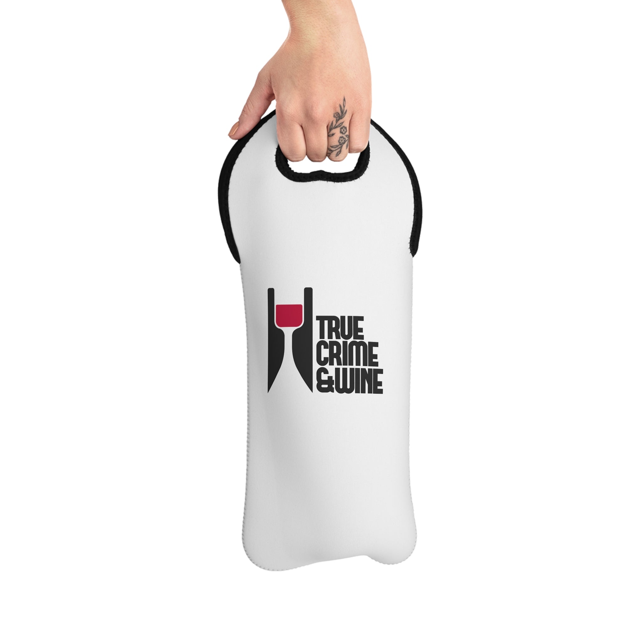 True Crime & Wine Tote Bag, Perfect for True Crime & Wine Lovers