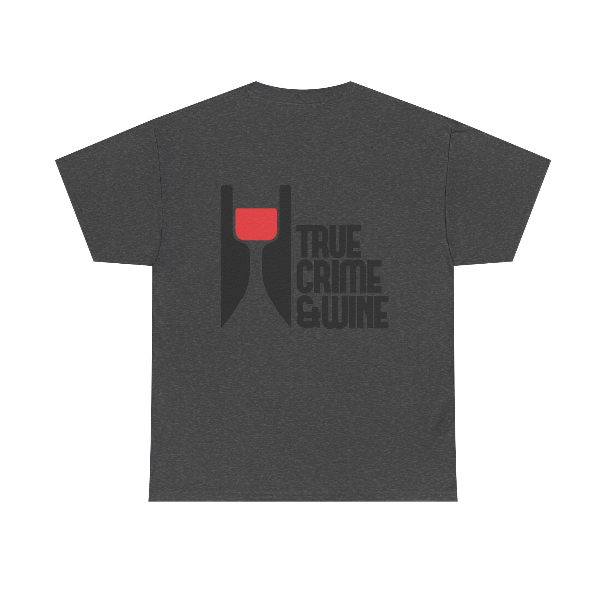 True Crime & Wine Unisex Cotton Tee, Funny Graphic Shirt for True Crime Lovers, Wine Enthusiast Gift, Casual Tee for Everyday Wear, [...]