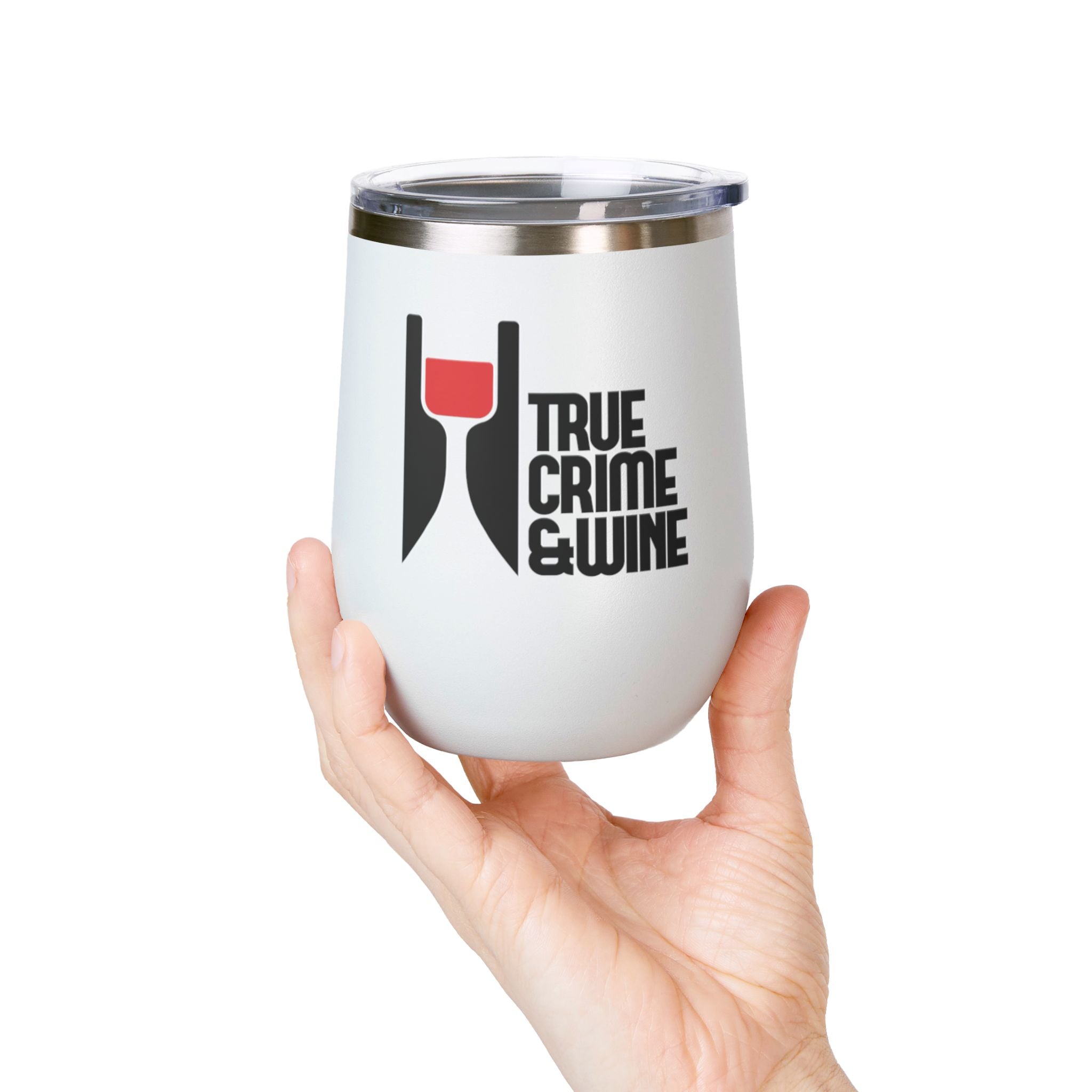 True Crime & Wine Tumbler