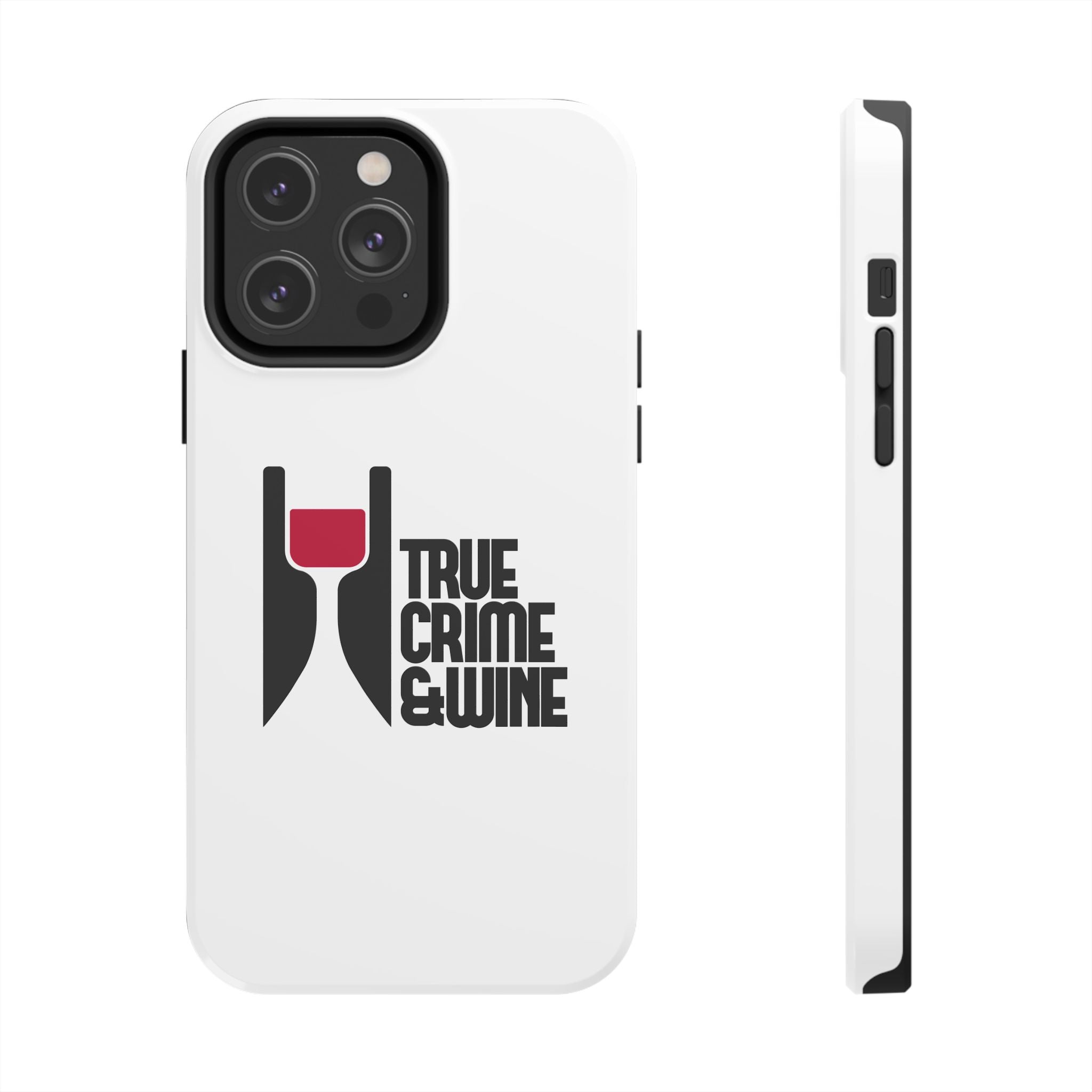 True Crime & Wine Tough Phone Case, Durable Smartphone Cover, Gift for True Crime Lovers, Protective Phone Accessory, Unique Design [...]