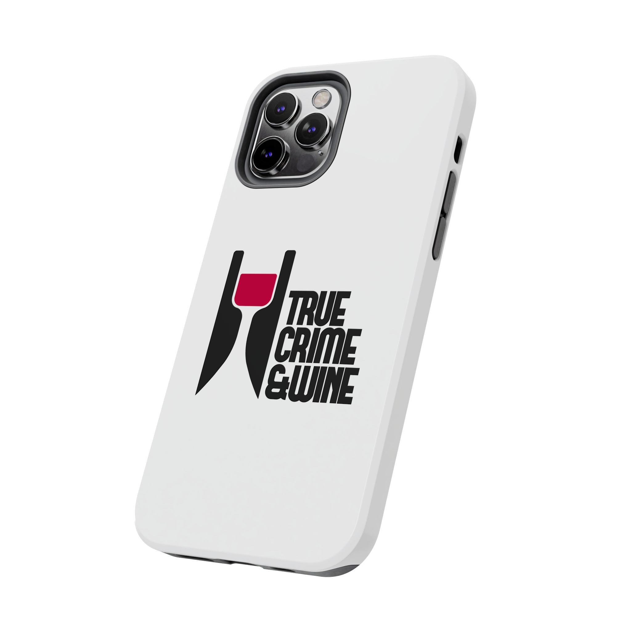True Crime & Wine Tough Phone Case, Durable Smartphone Cover, Gift for True Crime Lovers, Protective Phone Accessory, Unique Design [...]