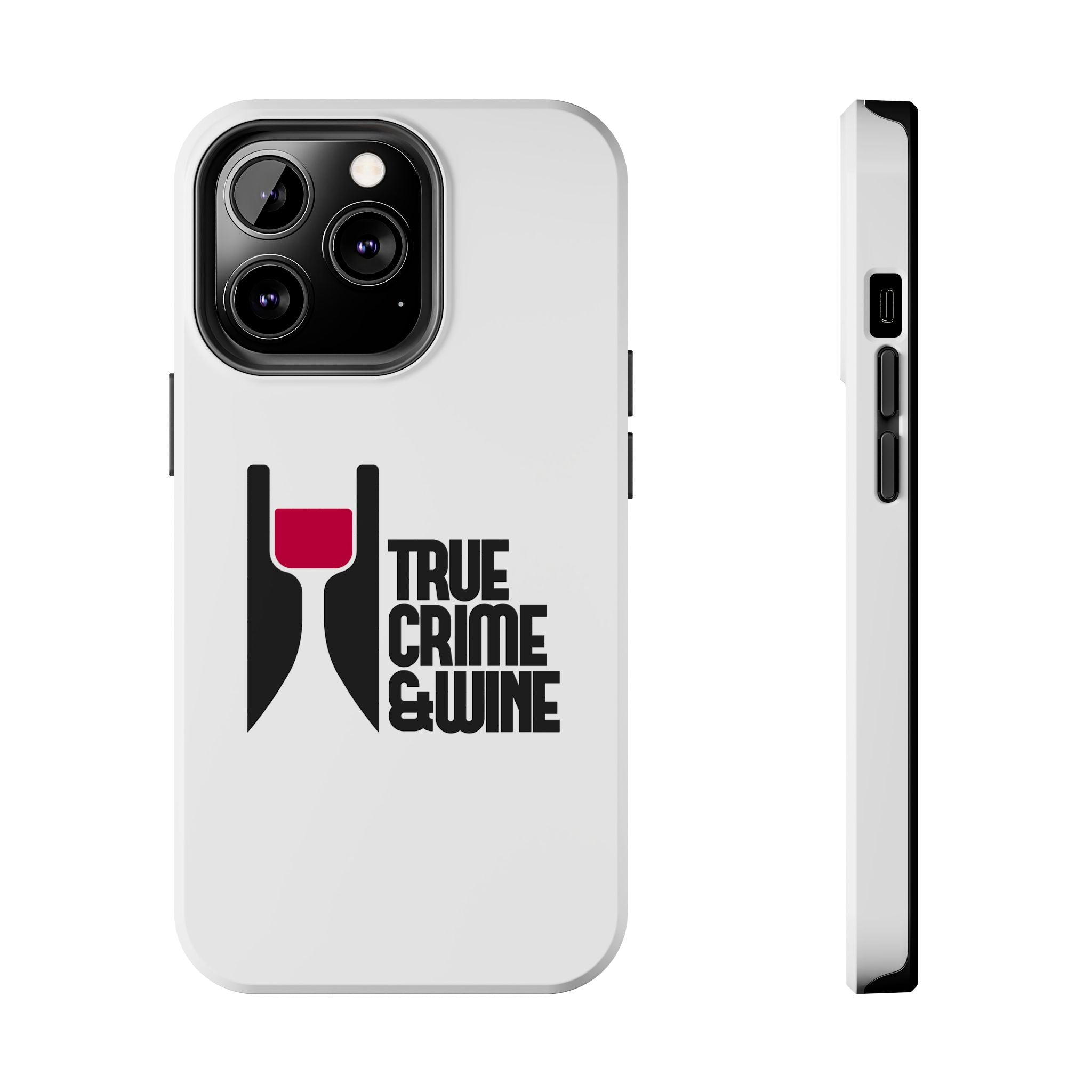 True Crime & Wine Tough Phone Case, Durable Smartphone Cover, Gift for True Crime Lovers, Protective Phone Accessory, Unique Design [...]