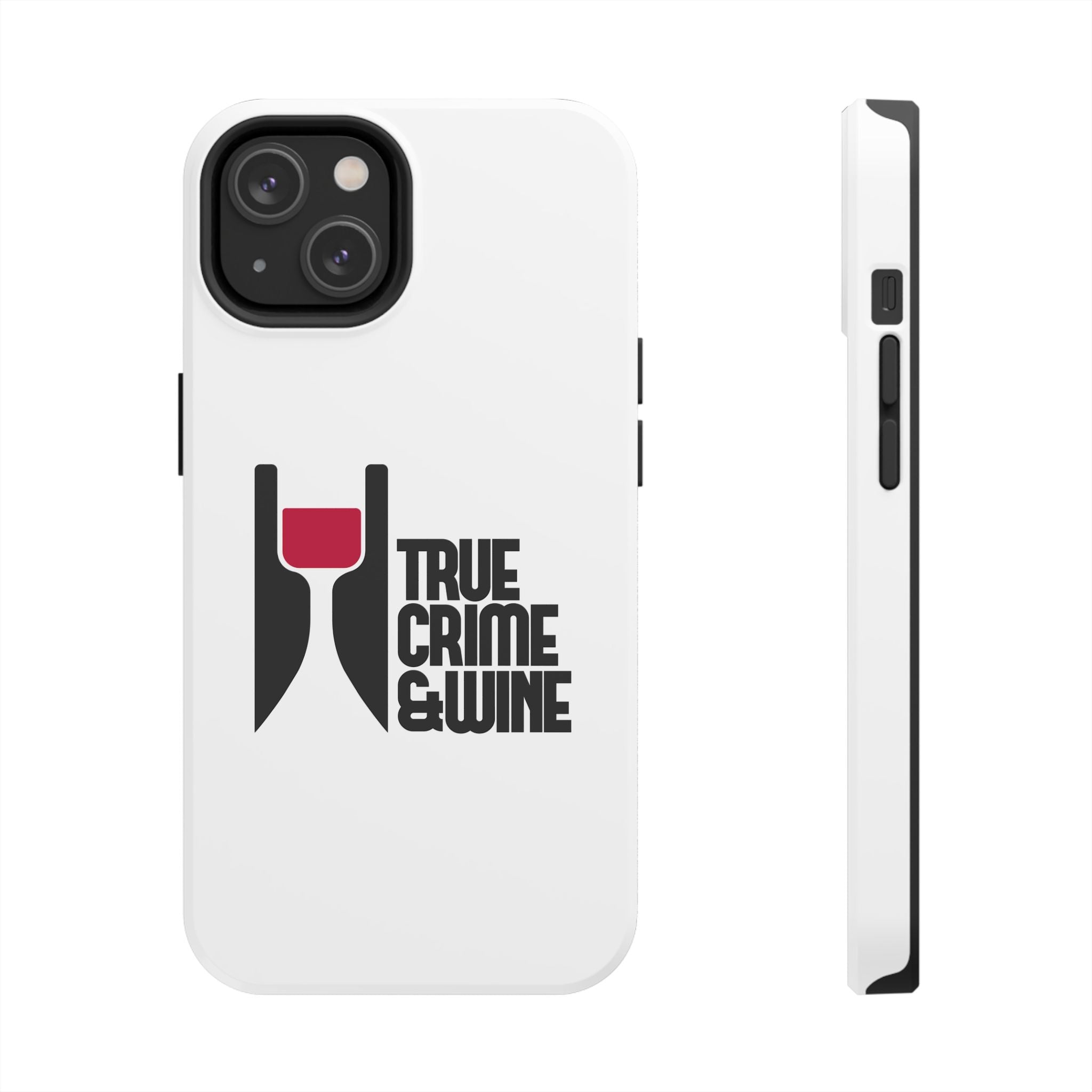 True Crime & Wine Tough Phone Case, Durable Smartphone Cover, Gift for True Crime Lovers, Protective Phone Accessory, Unique Design [...]