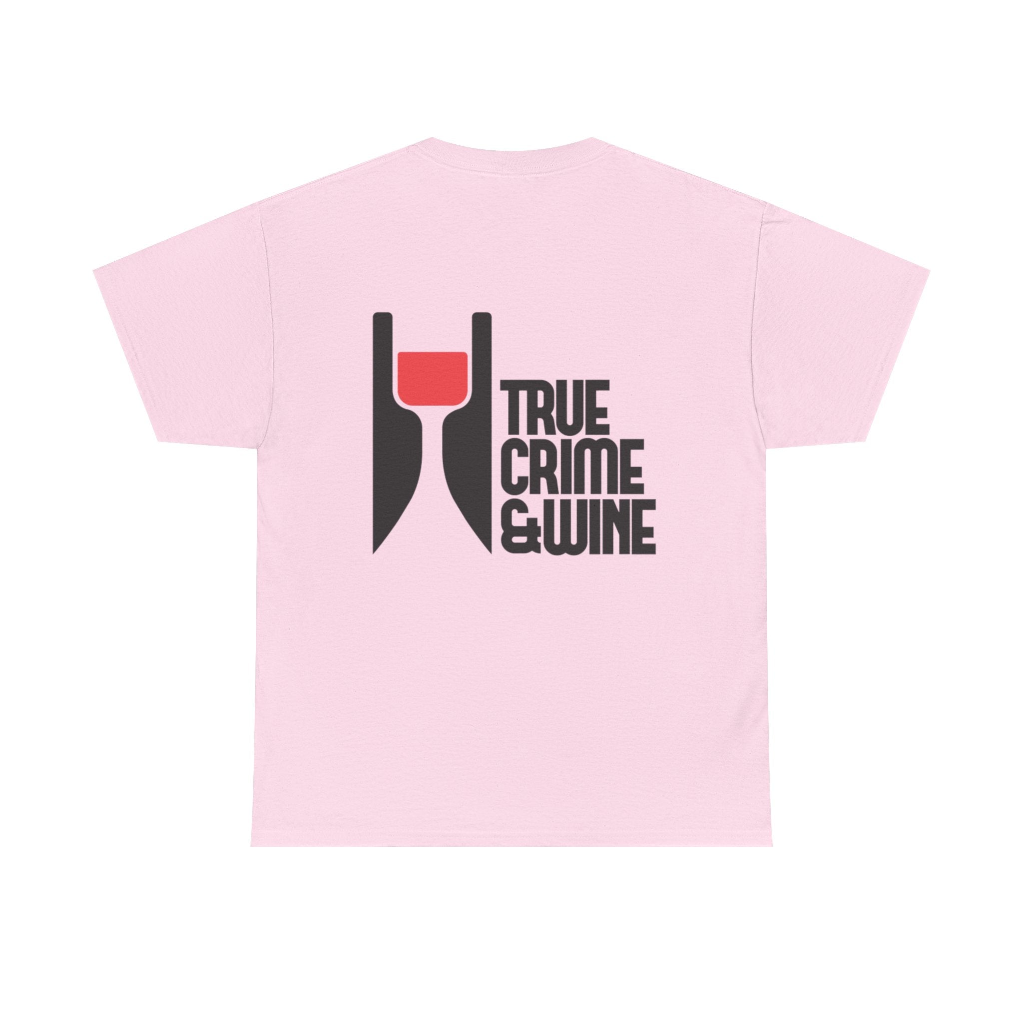 True Crime & Wine Unisex Cotton Tee, Funny Graphic Shirt for True Crime Lovers, Wine Enthusiast Gift, Casual Tee for Everyday Wear, [...]