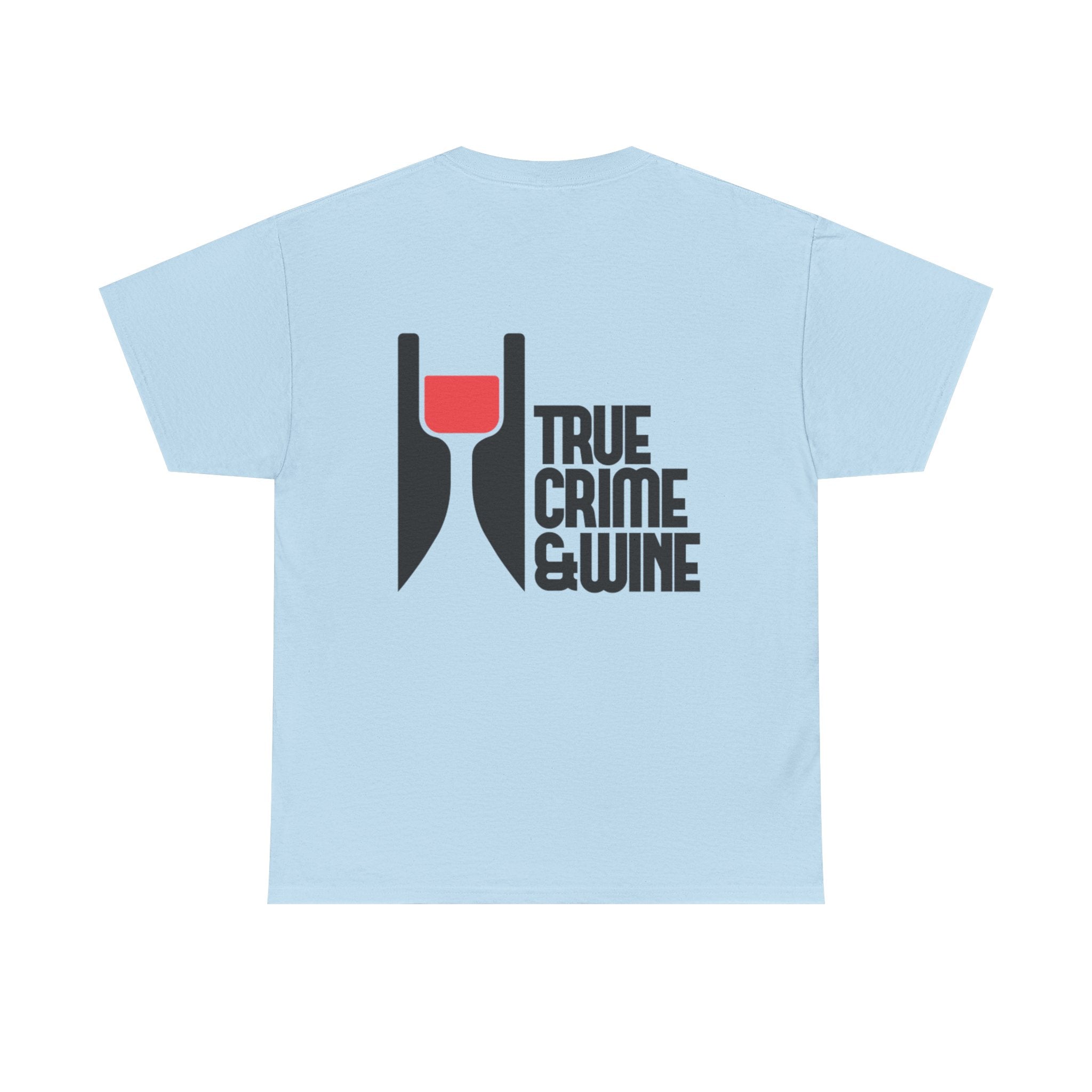 True Crime & Wine Unisex Cotton Tee, Funny Graphic Shirt for True Crime Lovers, Wine Enthusiast Gift, Casual Tee for Everyday Wear, [...]