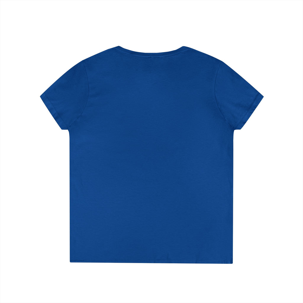 True Crime & Wine Ladies' V-Neck T-Shirt | Perfect for Book Clubs, Wine Nights, Casual Wear, Gifts for Fans, Everyday Comfort