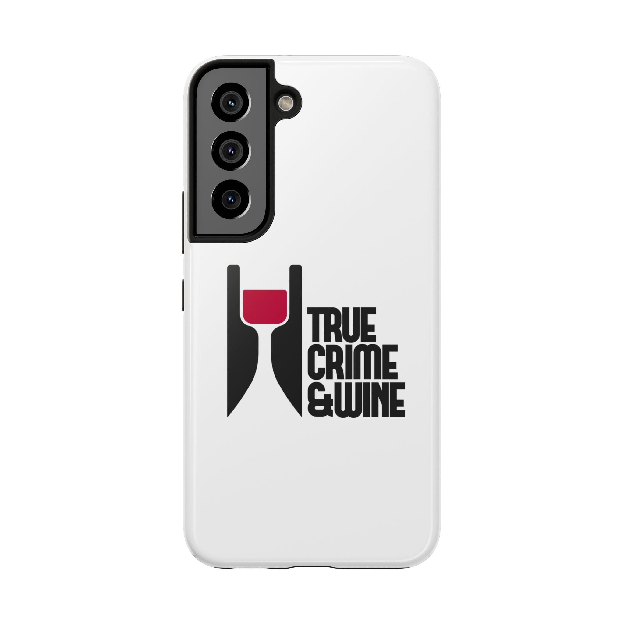 True Crime & Wine Tough Phone Case, Durable Smartphone Cover, Gift for True Crime Lovers, Protective Phone Accessory, Unique Design [...]