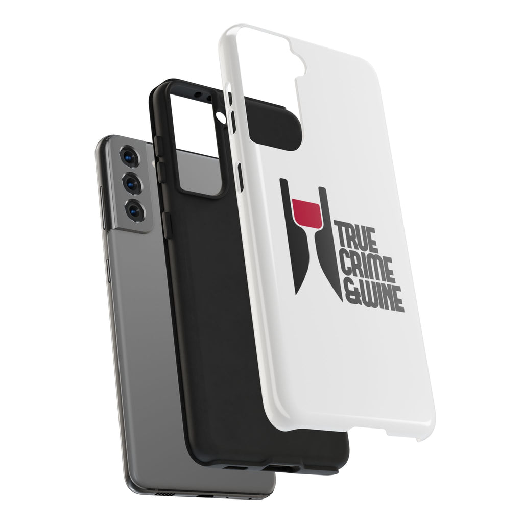 True Crime & Wine Tough Phone Case, Durable Smartphone Cover, Gift for True Crime Lovers, Protective Phone Accessory, Unique Design [...]