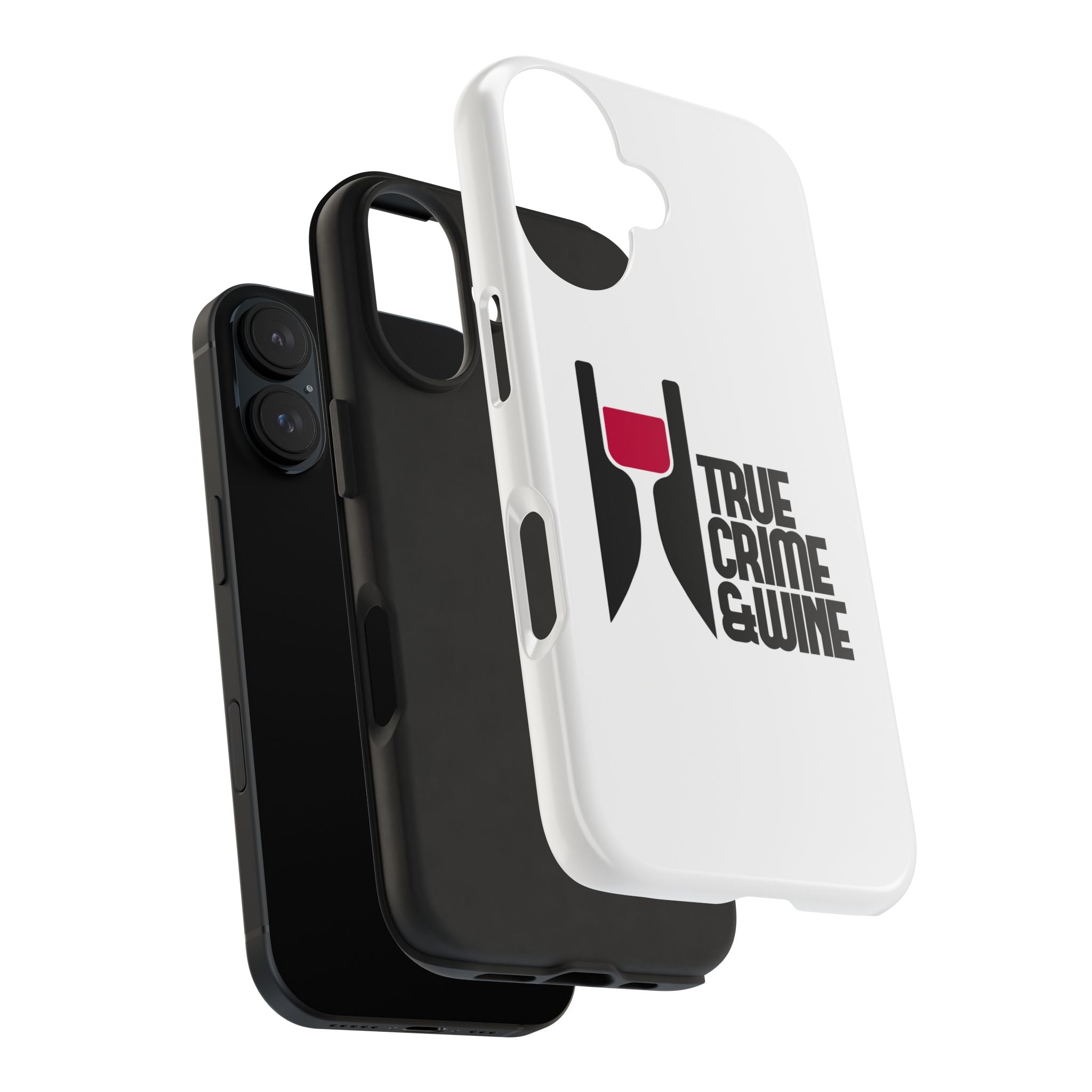 True Crime & Wine Tough Phone Case, Durable Smartphone Cover, Gift for True Crime Lovers, Protective Phone Accessory, Unique Design [...]