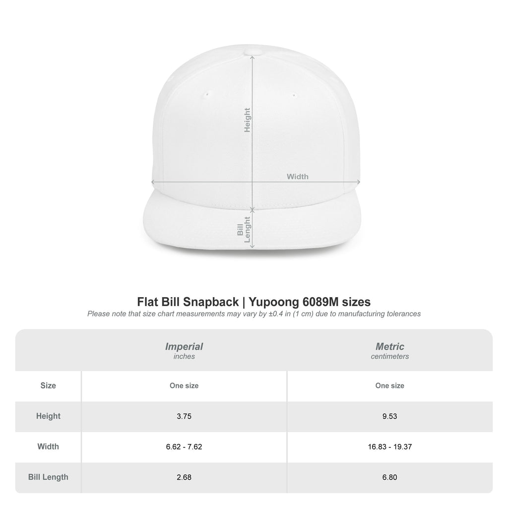 True Crime Enthusiast Flat Bill Snapback Cap - Trendy Hat for Fans, Gift for Him/Her, Casual Wear, Festival Accessory, Cool Streetwear