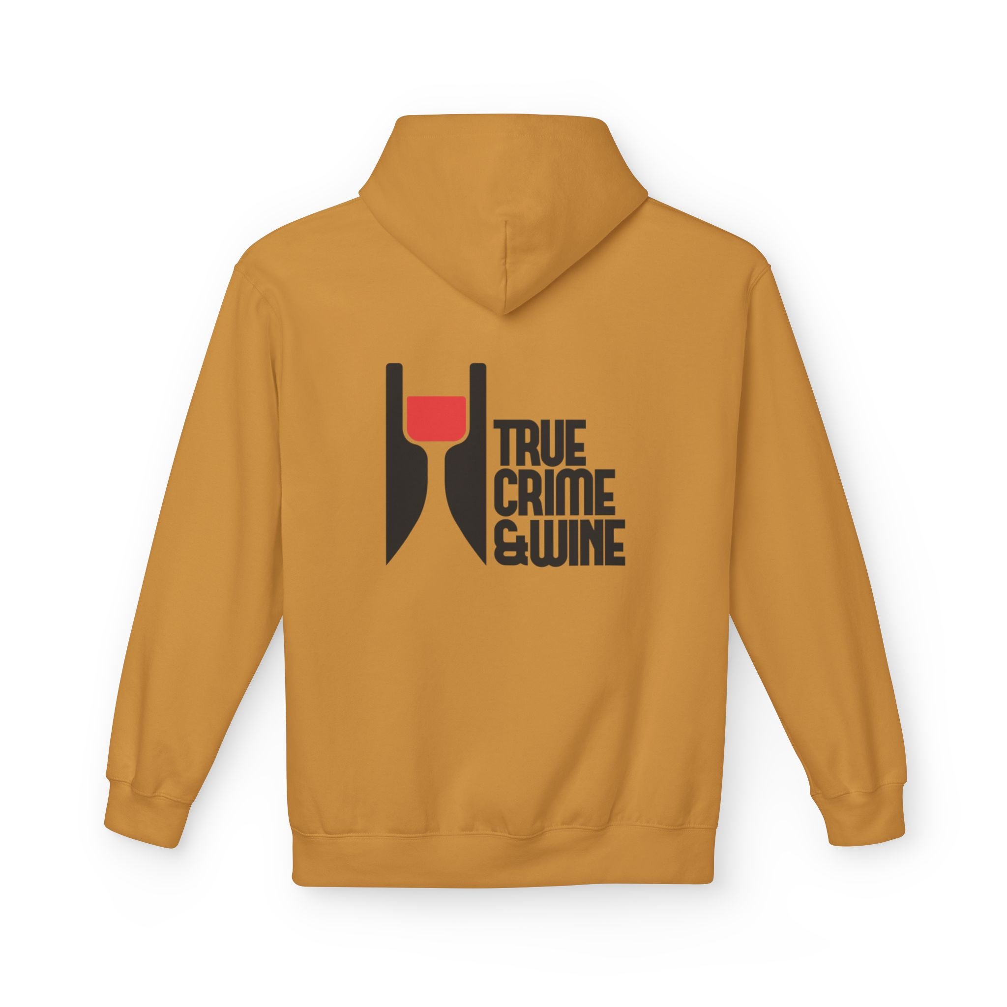 True Crime & Wine Hoodie - Cozy Unisex Fleece Sweatshirt for Wine Lovers, Perfect Gift for True Crime Fans, Casual Wear, Wine Night, [...]