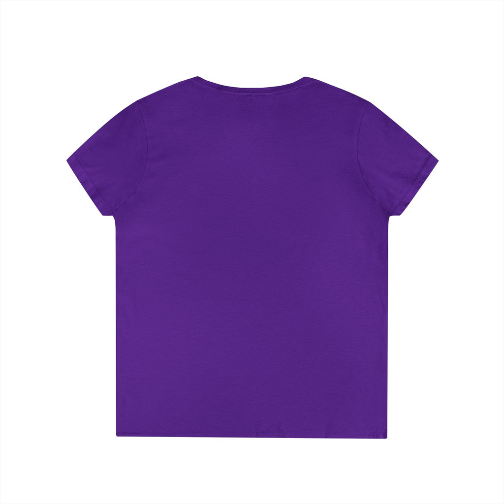 True Crime & Wine Ladies' V-Neck T-Shirt | Perfect for Book Clubs, Wine Nights, Casual Wear, Gifts for Fans, Everyday Comfort