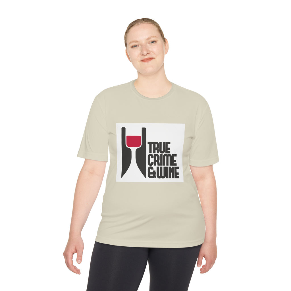 True Crime & Wine Unisex Moisture Wicking Tee, Perfect for True Crime Lovers, Wine Enthusiasts, Gifts for Friends, Casual Wear, Date [...]