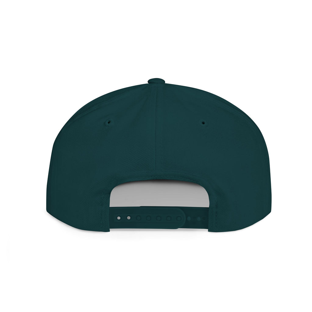 True Crime Enthusiast Flat Bill Snapback Cap - Trendy Hat for Fans, Gift for Him/Her, Casual Wear, Festival Accessory, Cool Streetwear