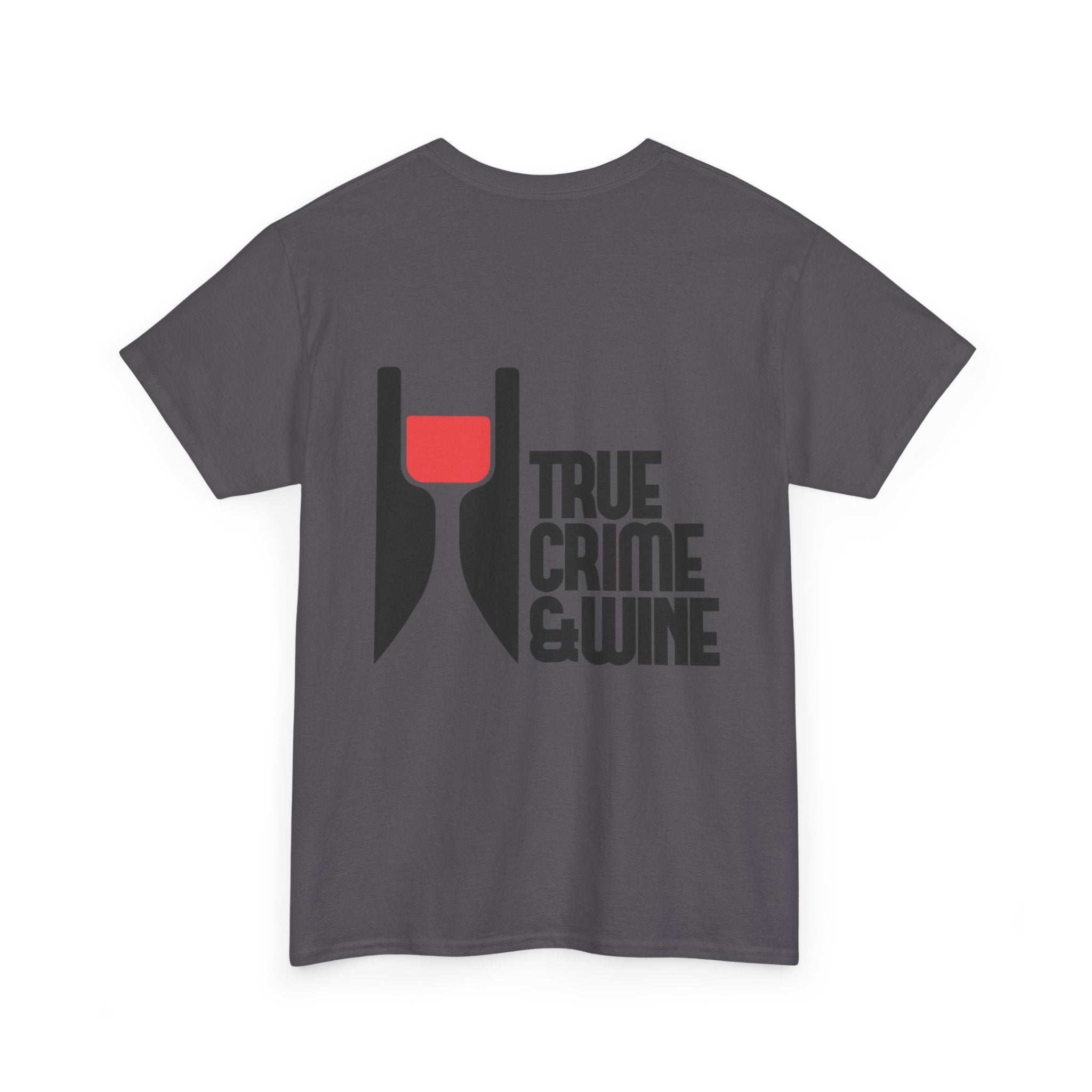 True Crime & Wine Unisex Cotton Tee, Funny Graphic Shirt for True Crime Lovers, Wine Enthusiast Gift, Casual Tee for Everyday Wear, [...]