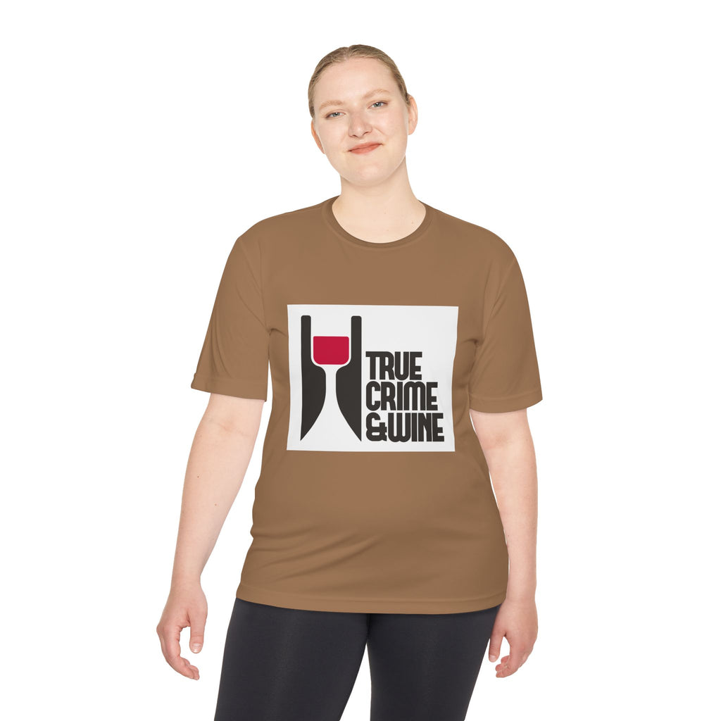 True Crime & Wine Unisex Moisture Wicking Tee, Perfect for True Crime Lovers, Wine Enthusiasts, Gifts for Friends, Casual Wear, Date [...]