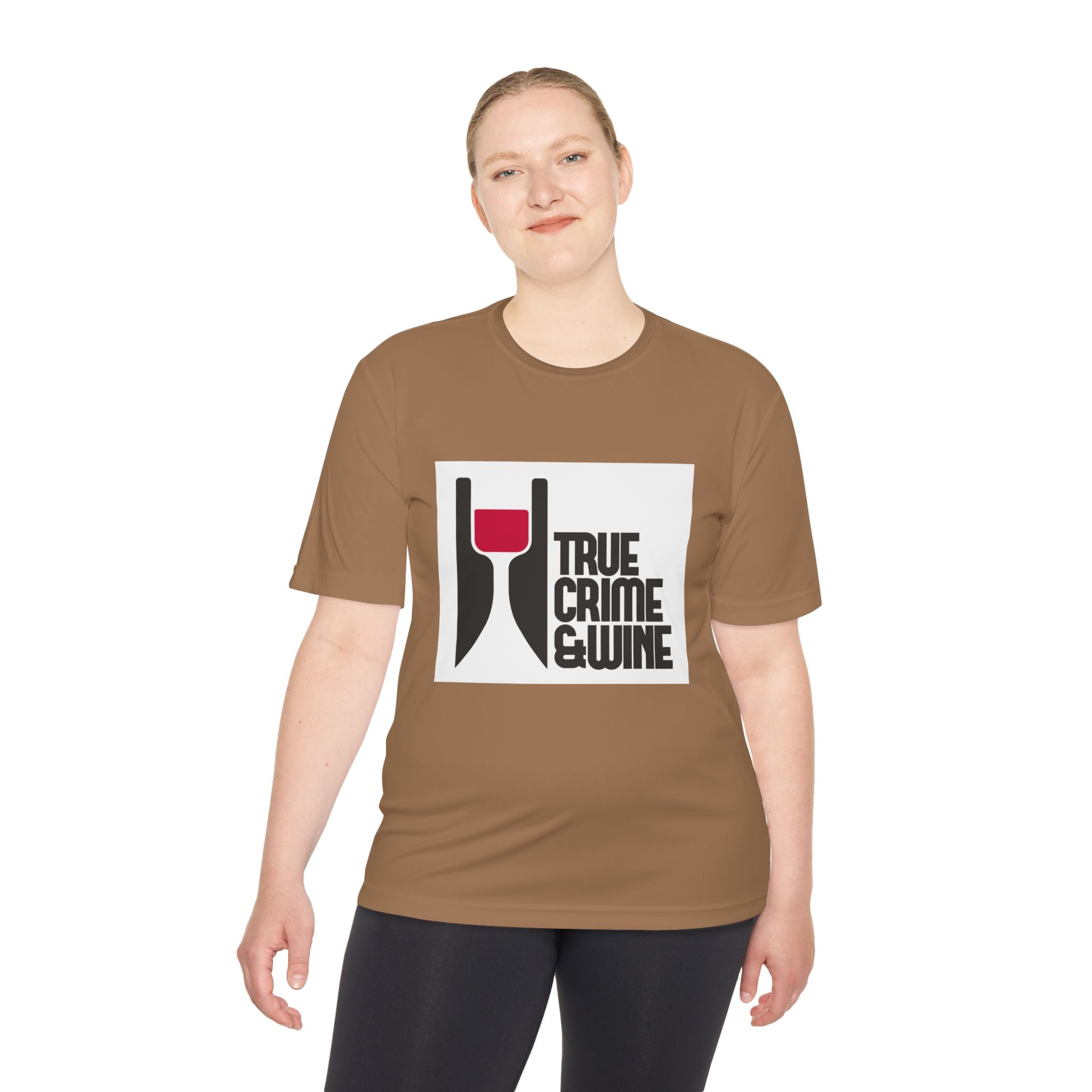 True Crime & Wine Unisex Moisture Wicking Tee, Perfect for True Crime Lovers, Wine Enthusiasts, Gifts for Friends, Casual Wear, Date [...]