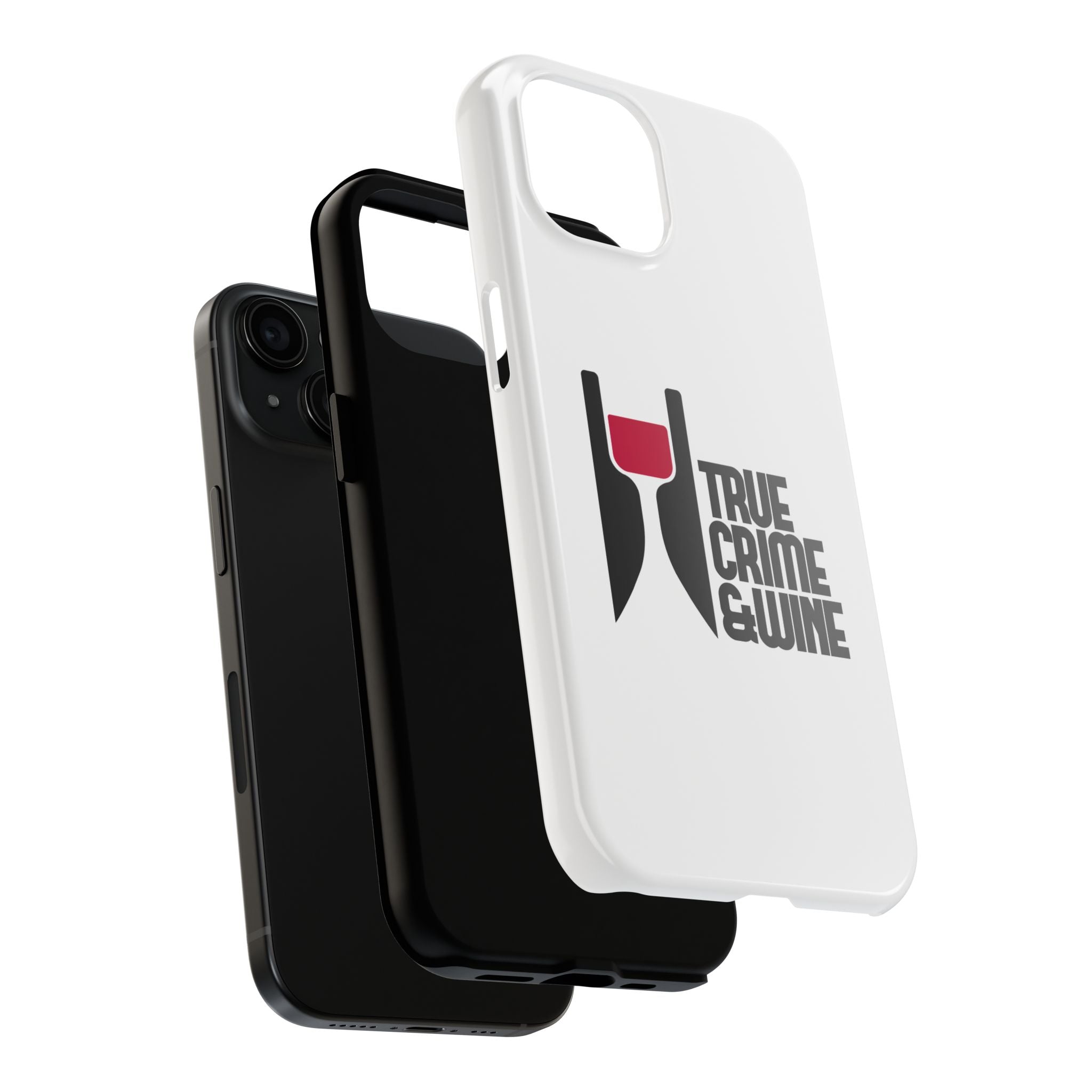 True Crime & Wine Tough Phone Case, Durable Smartphone Cover, Gift for True Crime Lovers, Protective Phone Accessory, Unique Design [...]