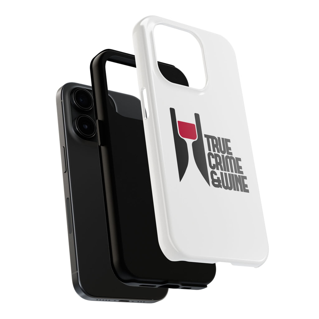 True Crime & Wine Tough Phone Case, Durable Smartphone Cover, Gift for True Crime Lovers, Protective Phone Accessory, Unique Design [...]