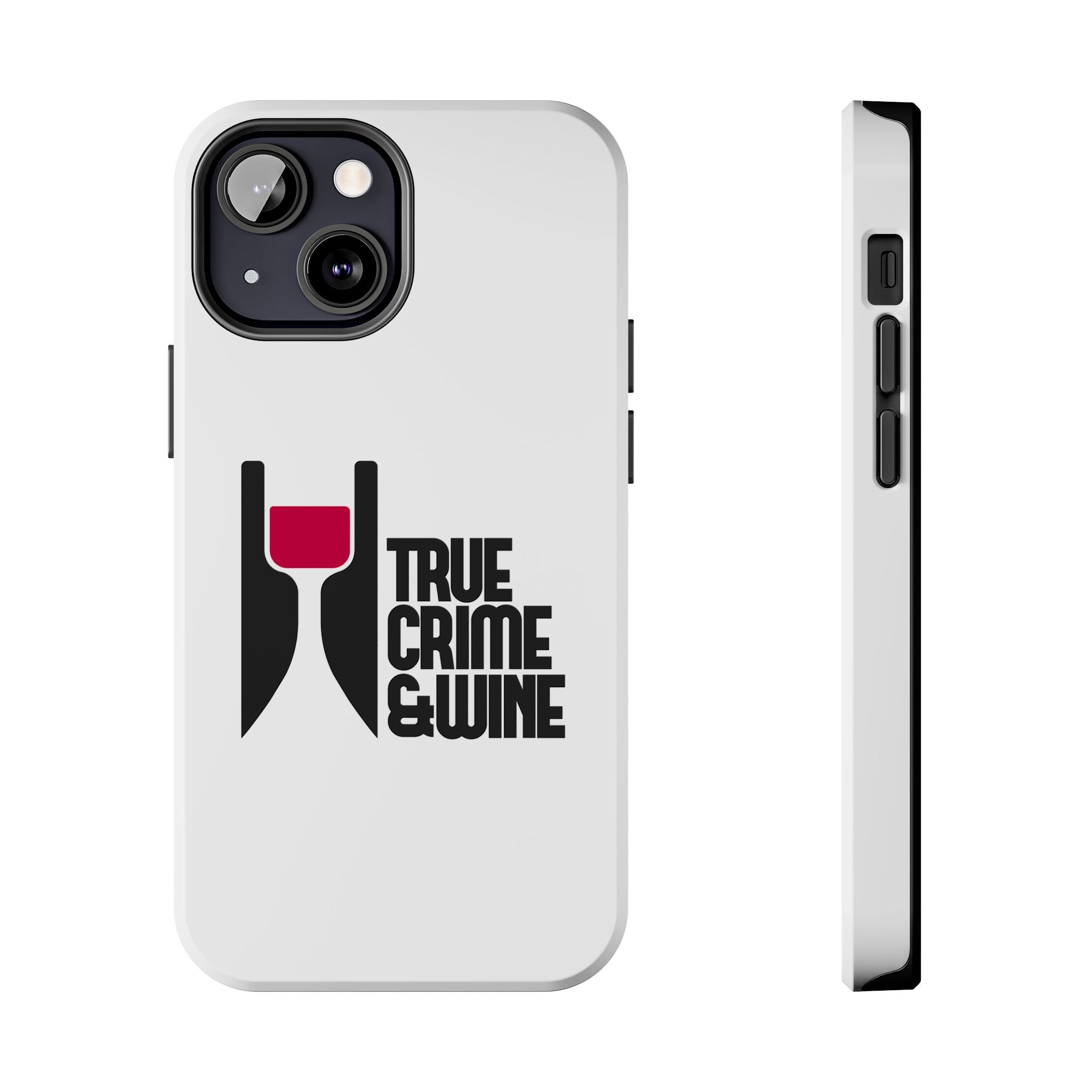 True Crime & Wine Tough Phone Case, Durable Smartphone Cover, Gift for True Crime Lovers, Protective Phone Accessory, Unique Design [...]
