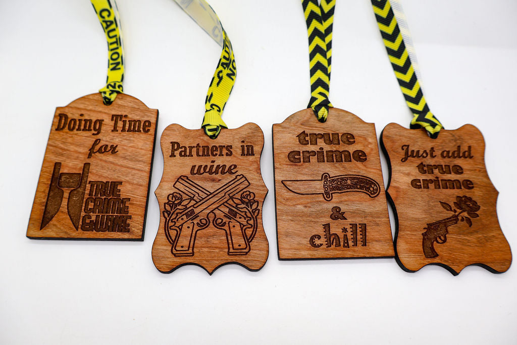 Wine Bottle Tags (Set of 4)